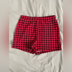 Plaid shorts (SHEIN)